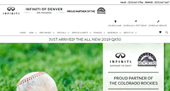 Desktop Screenshot of infinitiofdenver.com